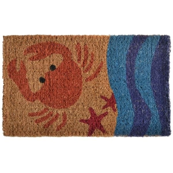 Imports Decor Inc Imports Decor 328BCM Crab Doormat 328BCM - main